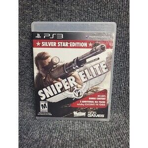PS3 Sniper Elite V2 Silver Star Edition (Sony PlayStation 3 2013) w/Manual